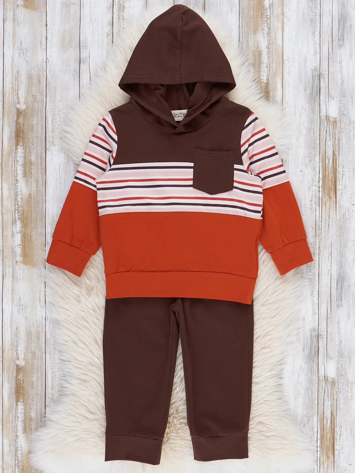 Maple Stripes Colorblock Outfit